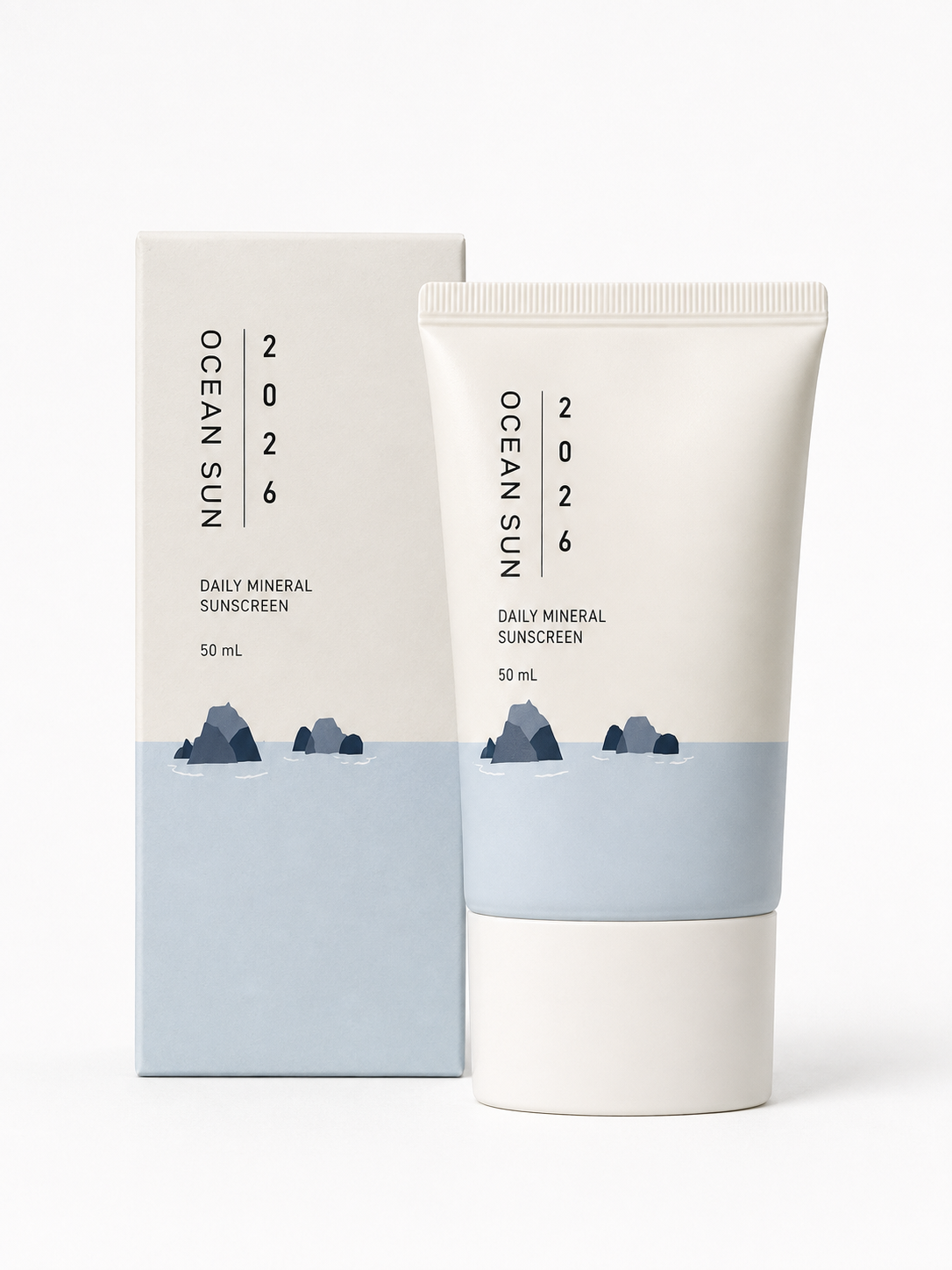 Ocean Sun Daily Mineral Sunscreen SPF50+ PA++++ 50ml