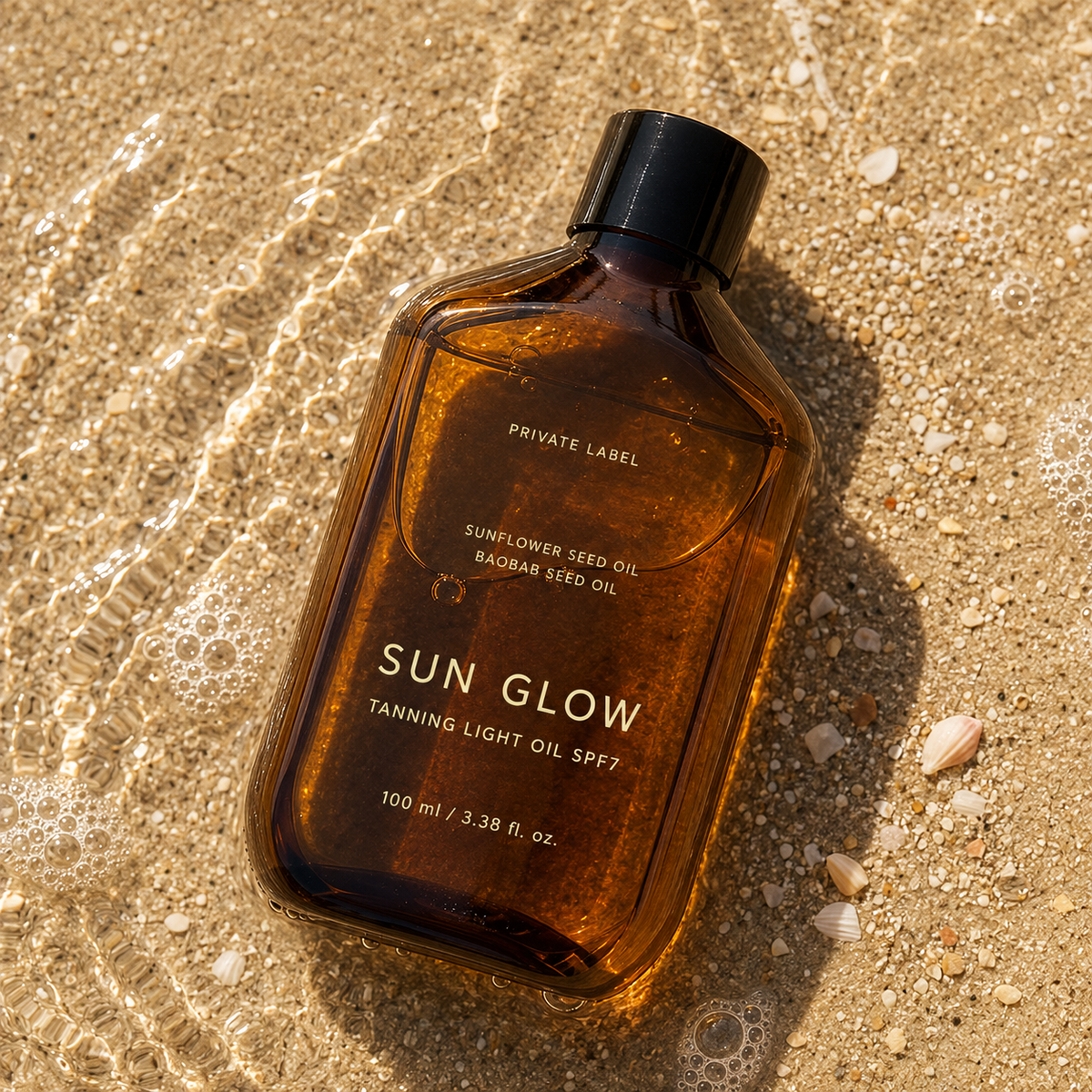 SUN GLOW Tanning Light Oil SPF7-zoom-2