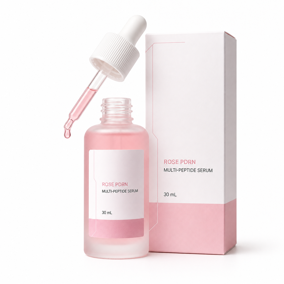 Rose PDRN Multi-Peptide Radiance Serum 30 mL-2