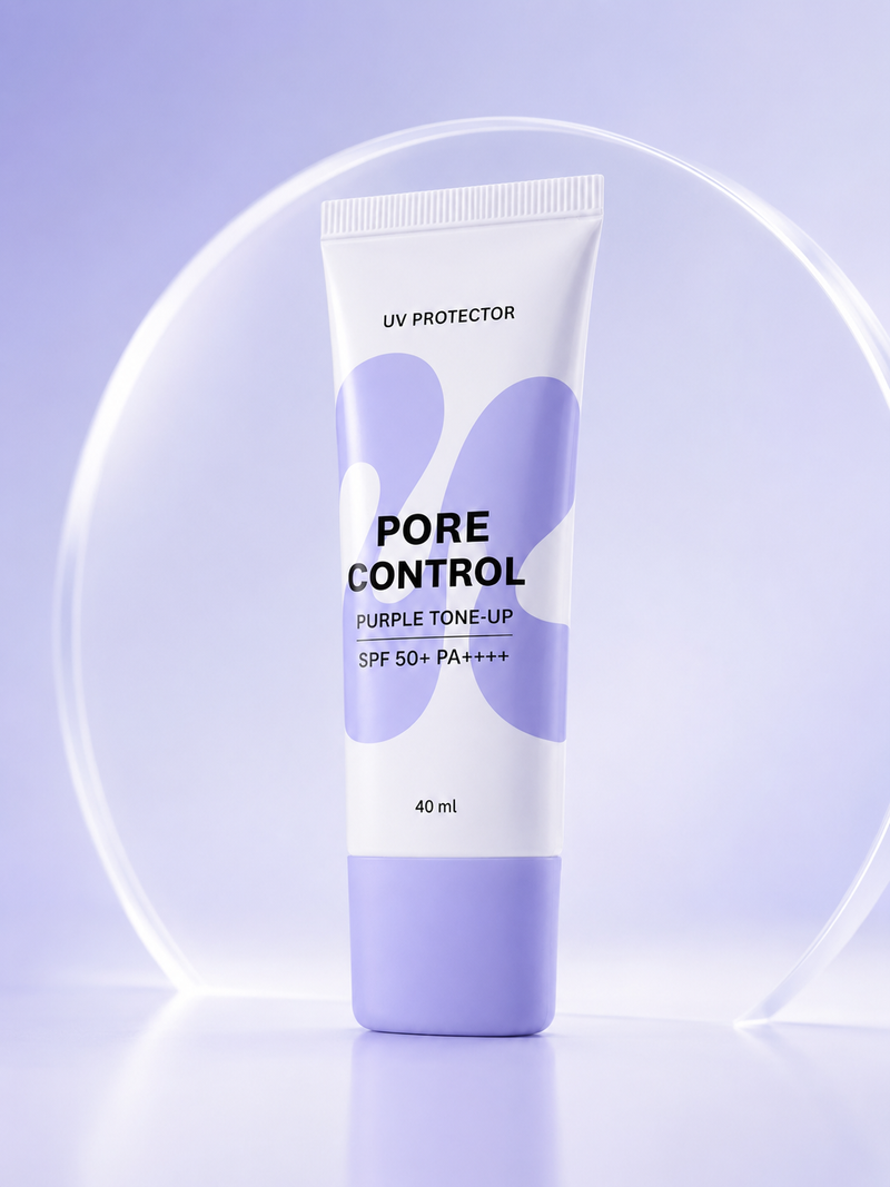 Pore Control Purple Tone-Up UV Protector-zoom-
