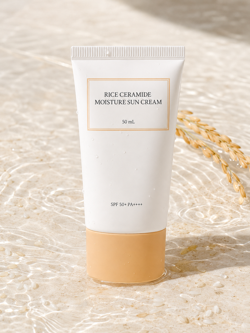 Rice Ceramide Moisture Sun Cream-zoom-