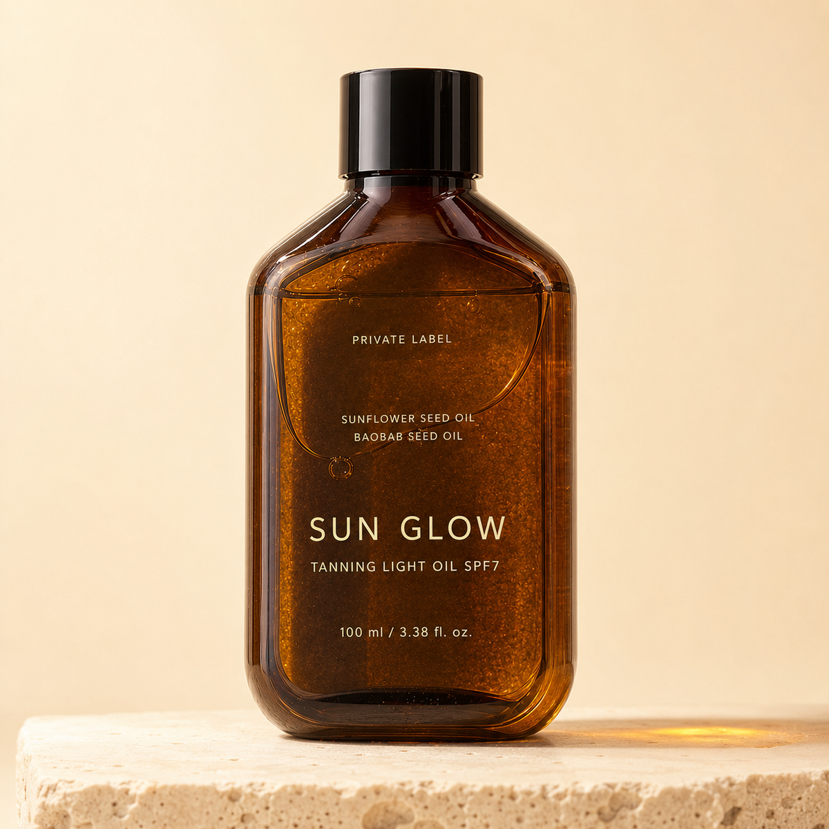 SUN GLOW Tanning Light Oil SPF7-zoom-1