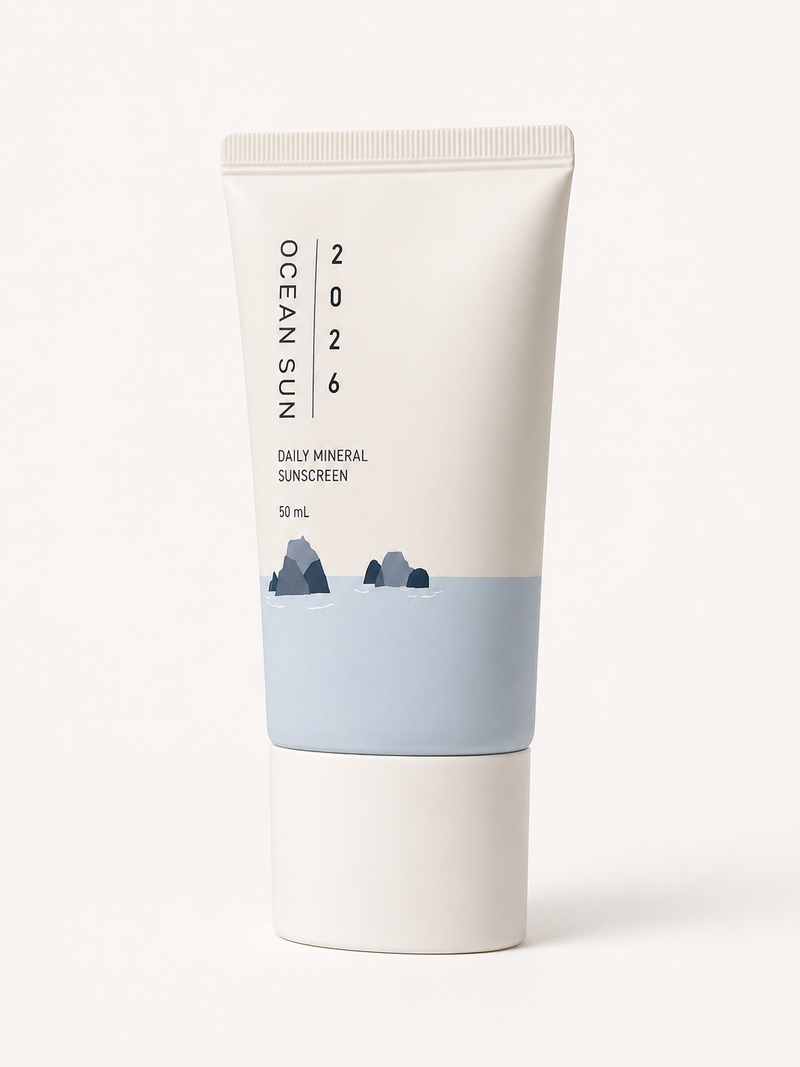 Ocean Sun Daily Mineral Sunscreen SPF50+ PA++++ 50ml-zoom-