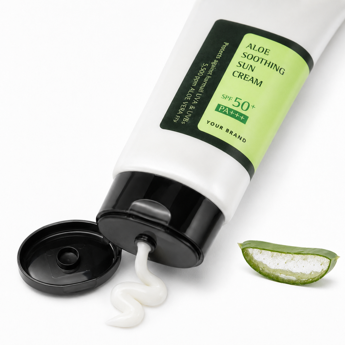 Aloe Soothing Moisture Sun Cream SPF50+ PA+++ 50ml-zoom-3