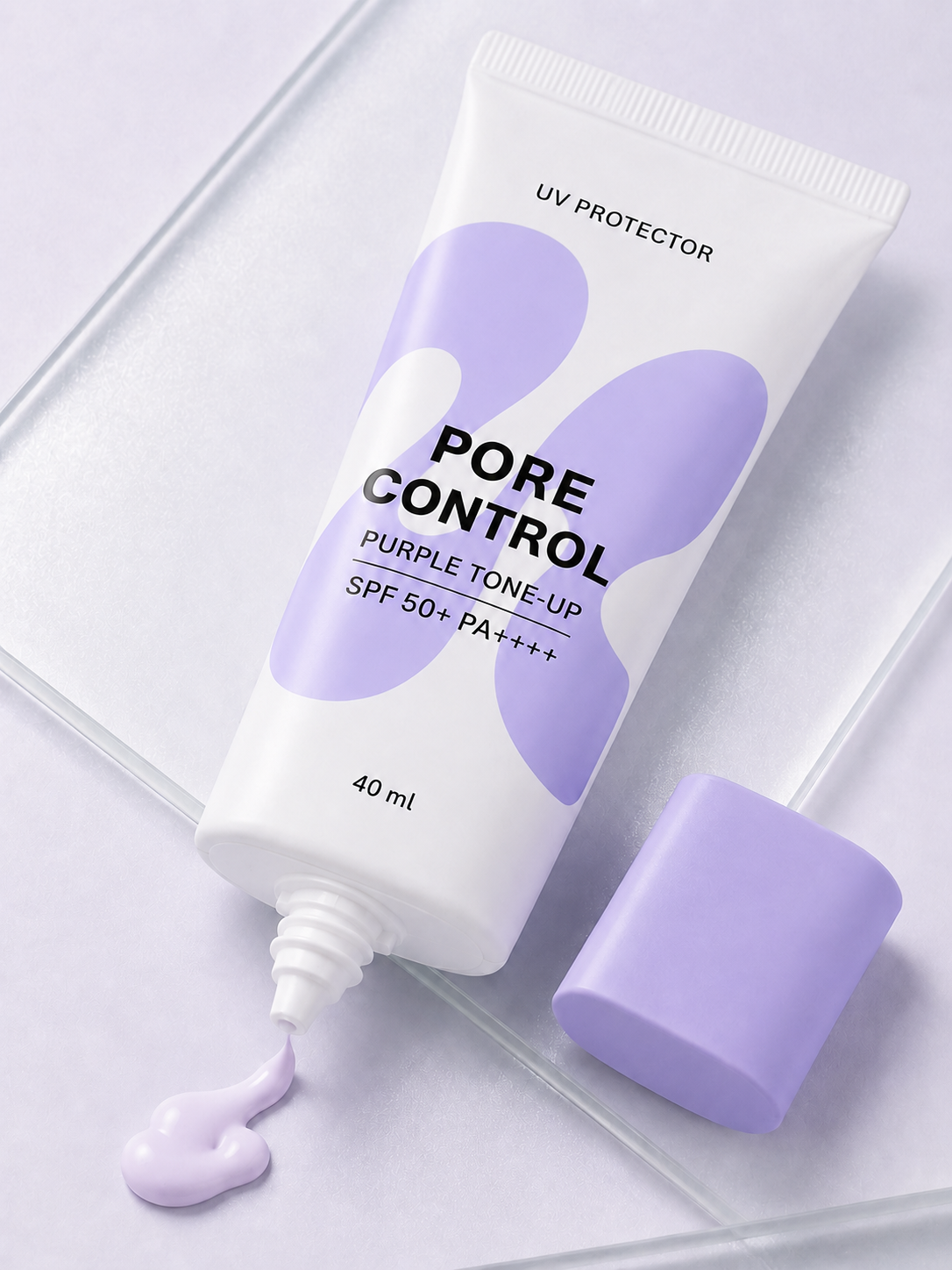 Pore Control Purple Tone-Up UV Protector-3