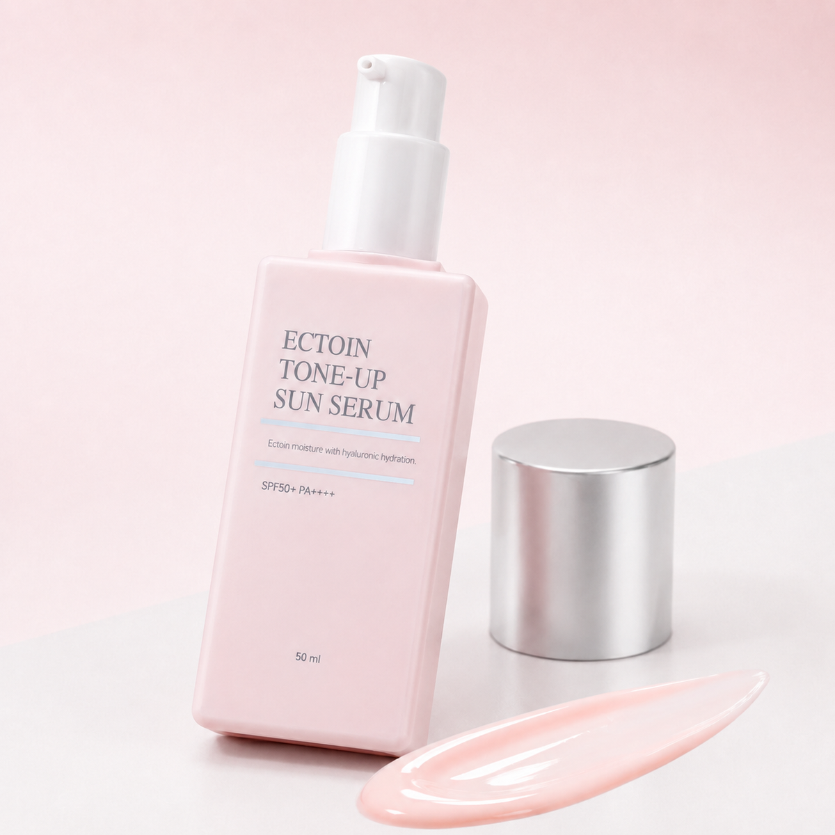 Ectoin Peach Tone-Up Sun Serum SPF50+ PA++++ 50ml-3