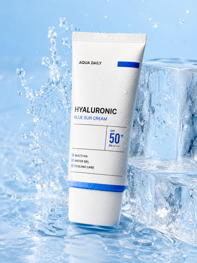 Aqua Cooling Hyaluronic Sun Cream SPF50+ PA++++ 50mL-zoom-