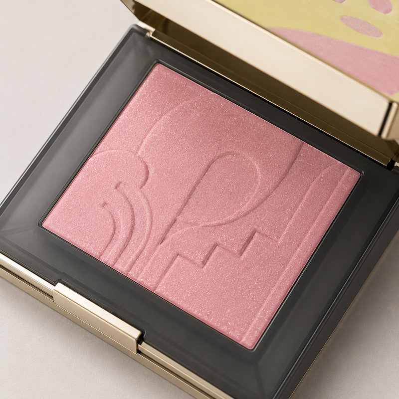 Custom Pearlescent All-Over Face Blush Compact-zoom-