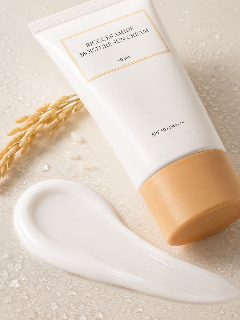 Rice Ceramide Moisture Sun Cream-zoom-
