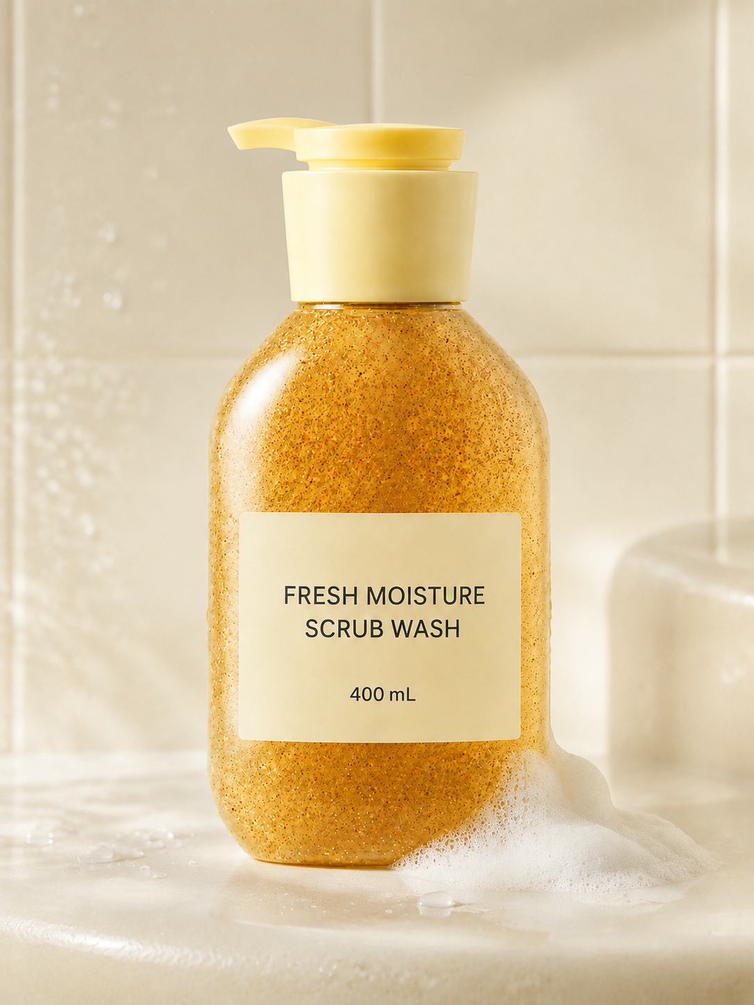 Vitamin C Gentle Exfoliating Body Scrub Wash 400ml-4