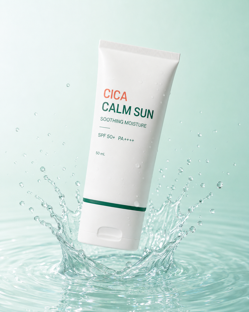 Cica Calm Soothing Moisture Sun Cream SPF50+ PA++++-zoom-