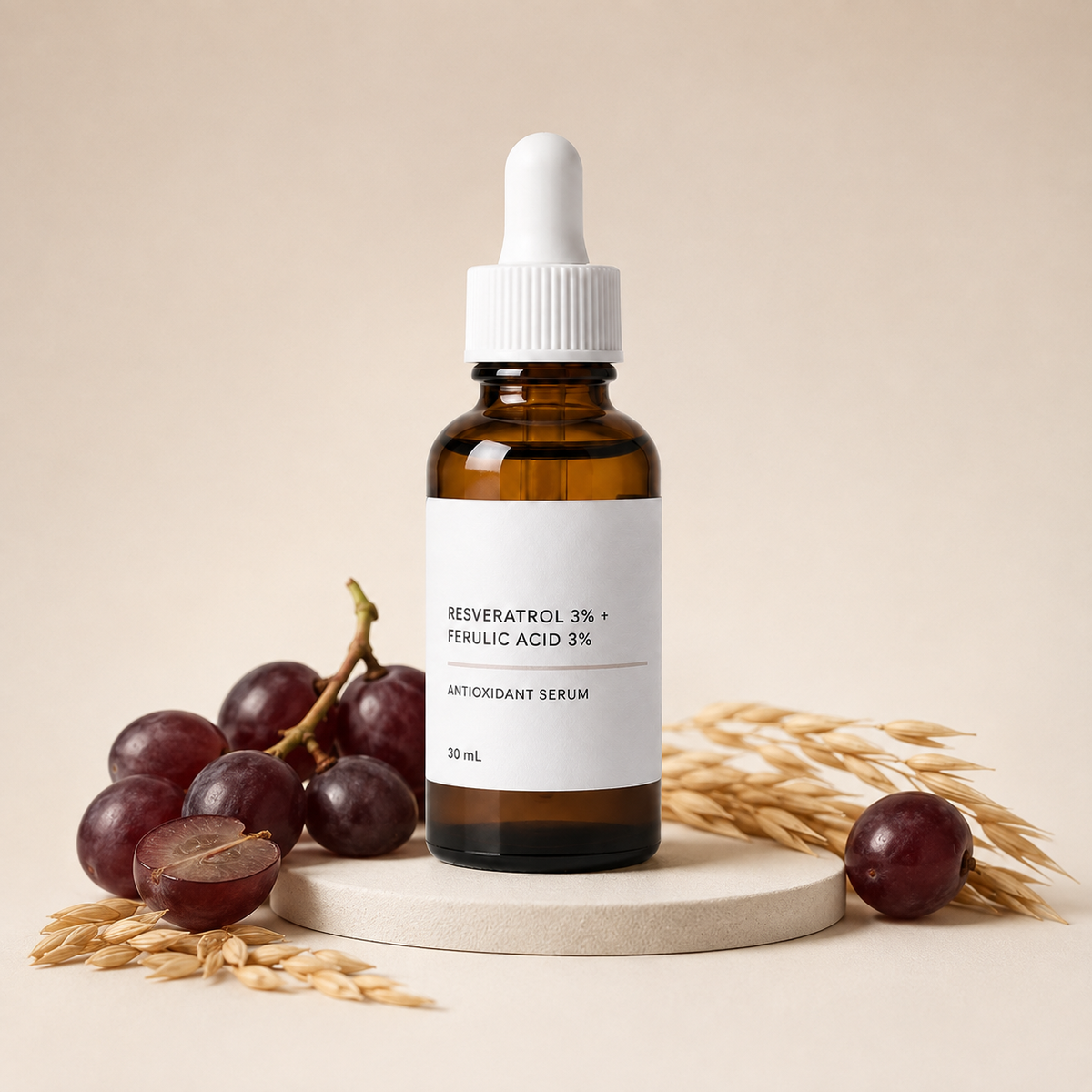 Resveratrol 3% + Ferulic Acid 3% Antioxidant Serum-zoom-5