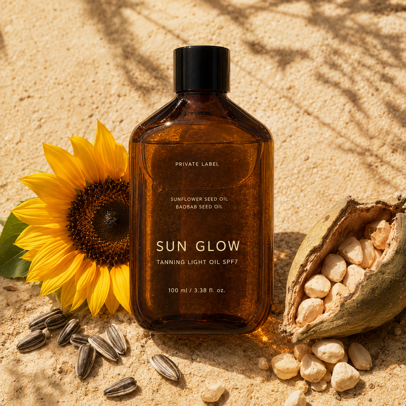 SUN GLOW Tanning Light Oil SPF7-zoom-