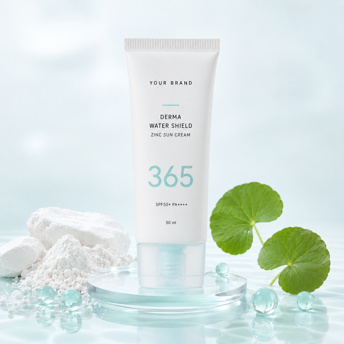 DERMA WATER SHIELD ZINC SUN CREAM 365-5