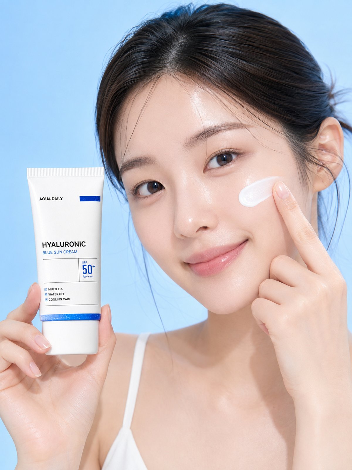 Aqua Cooling Hyaluronic Sun Cream SPF50+ PA++++ 50mL-zoom-5