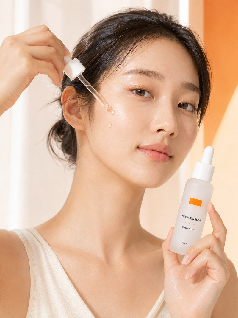 10% Niacinamide Radiance Sun Serum SPF50+ PA++++-zoom-