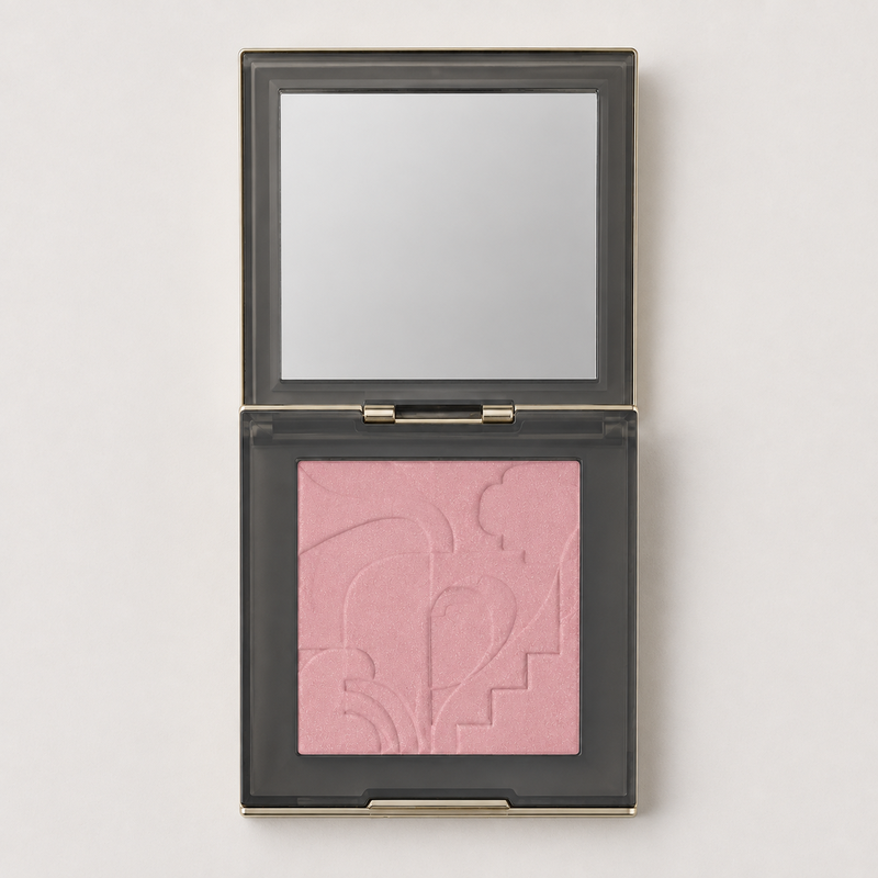 Custom Pearlescent All-Over Face Blush Compact-zoom-