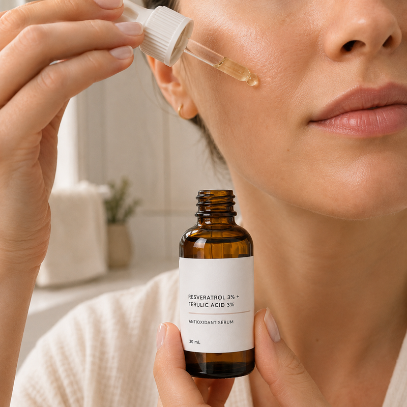 Resveratrol 3% + Ferulic Acid 3% Antioxidant Serum-zoom-