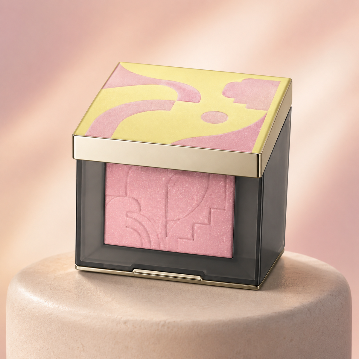Custom Pearlescent All-Over Face Blush Compact-zoom-6