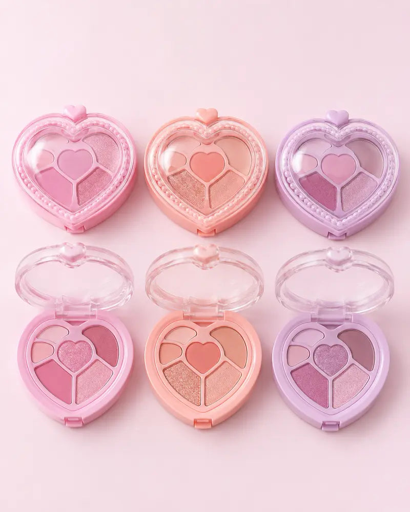Pocket Heart Mini Shadow Palette-7