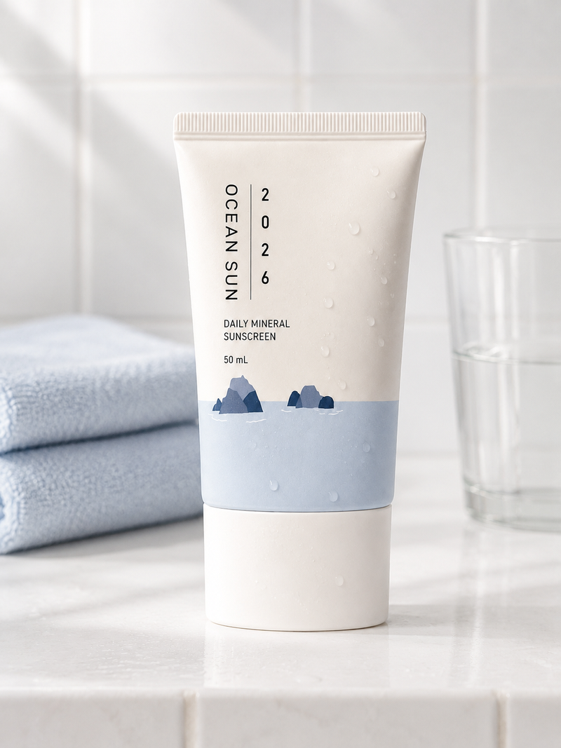 Ocean Sun Daily Mineral Sunscreen SPF50+ PA++++ 50ml-zoom-