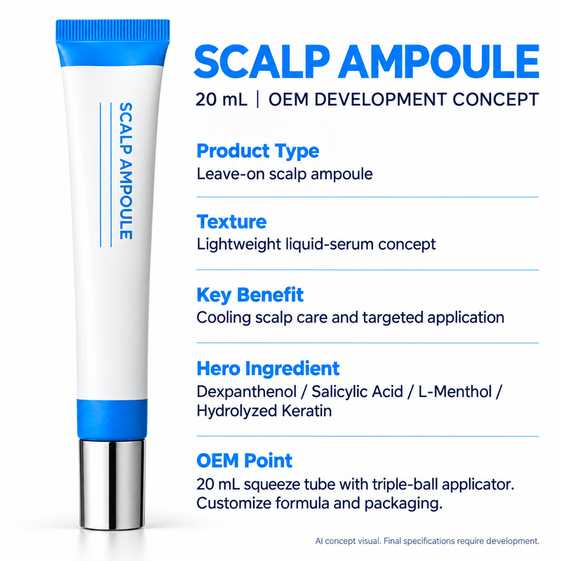 Cooling Triple-Roller Scalp Ampoule 20ml-zoom-