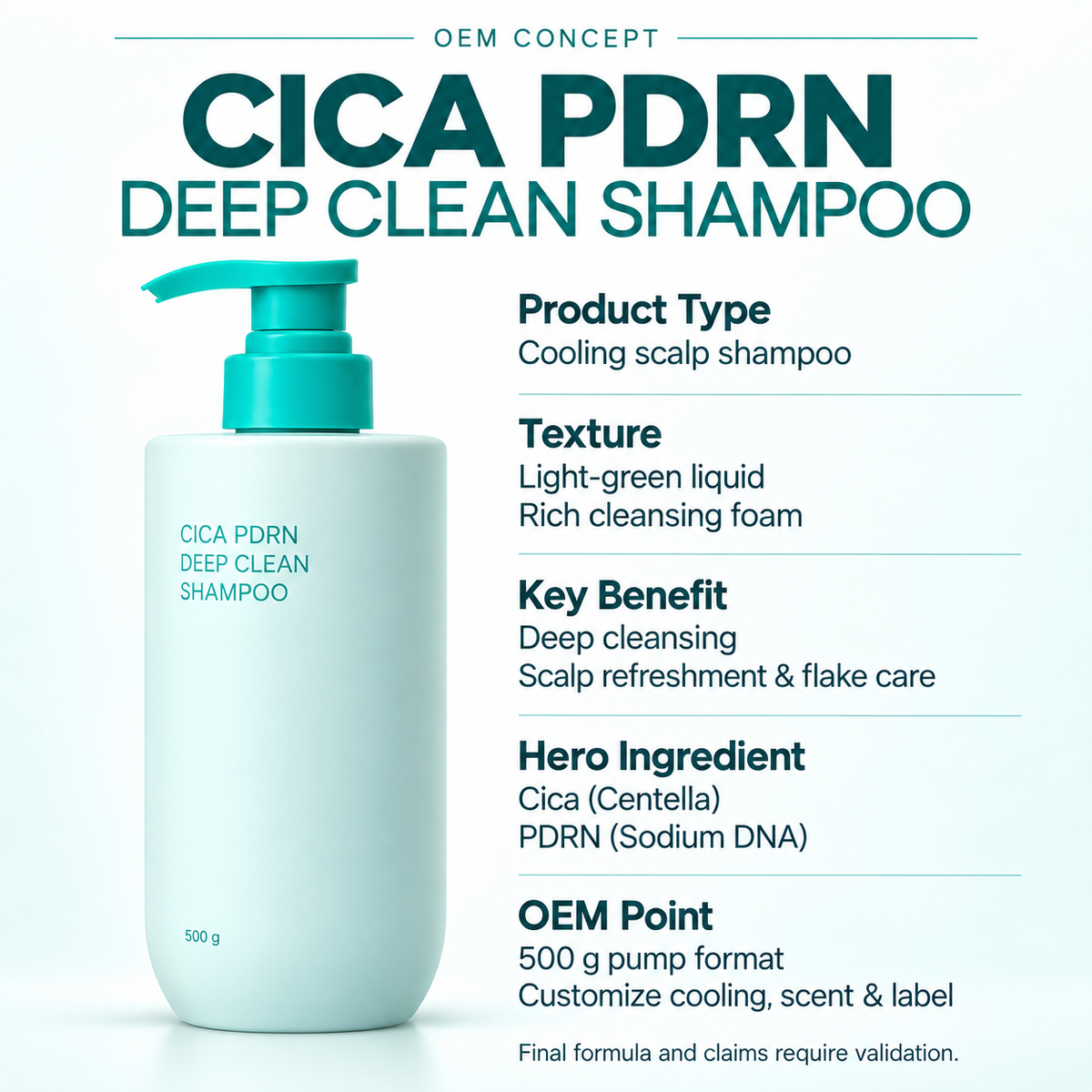 CICA PDRN DEEP CLEAN SHAMPOO-7