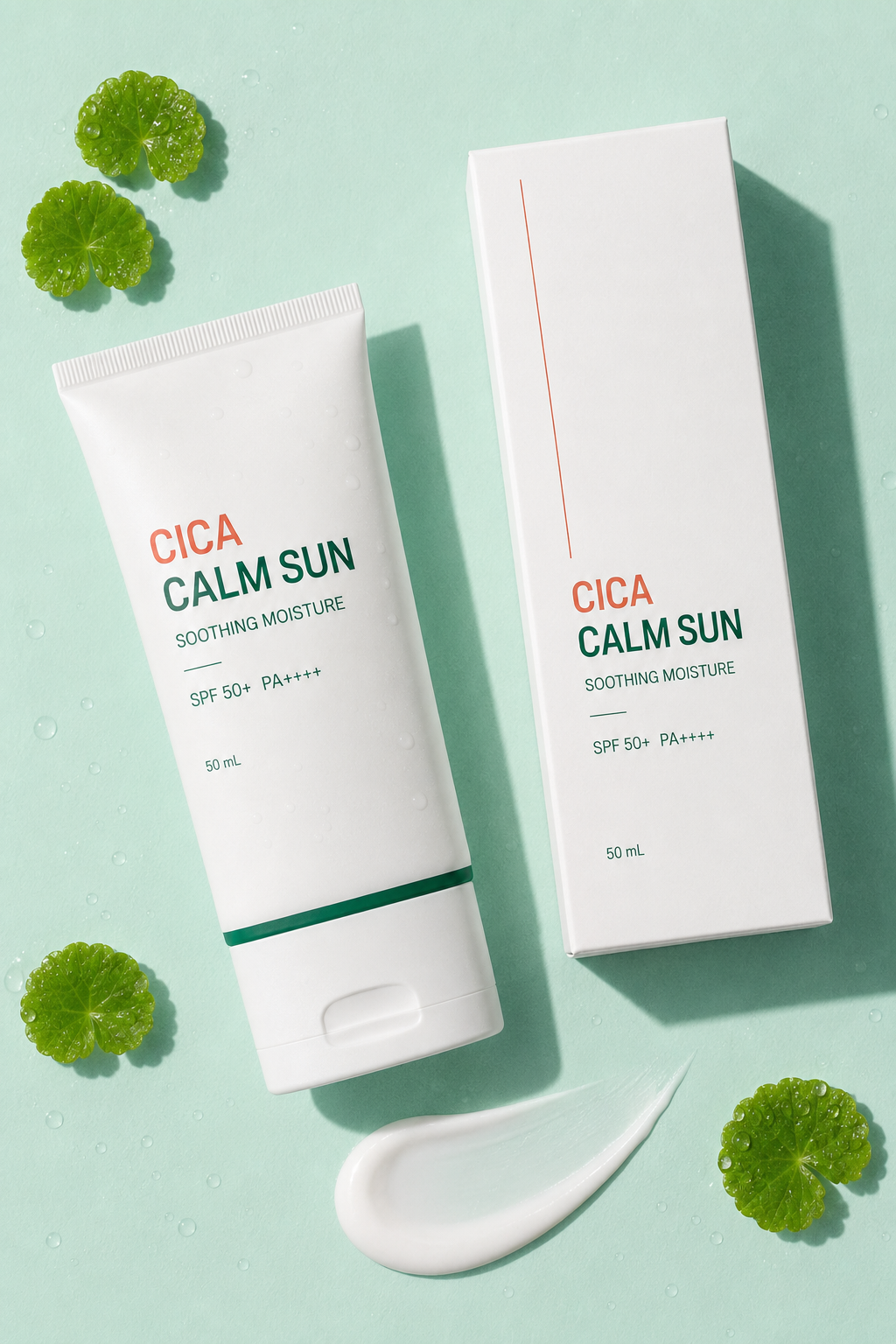 Cica Calm Soothing Moisture Sun Cream SPF50+ PA++++-6