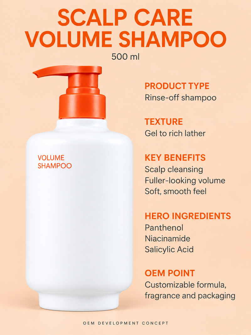 Scalp Care Volume Shampoo 500ml-zoom-