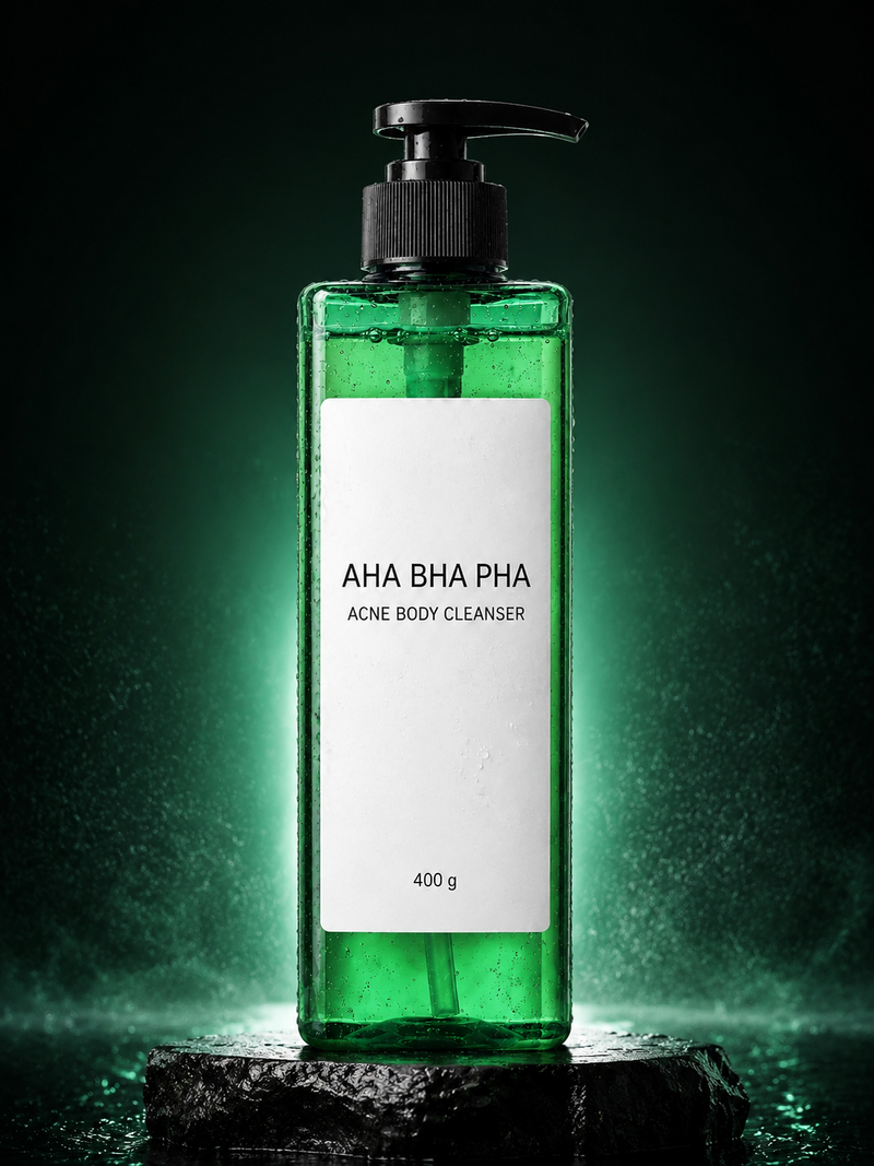 AHA BHA PHA Acne Clear Body Cleanser 400g-zoom-